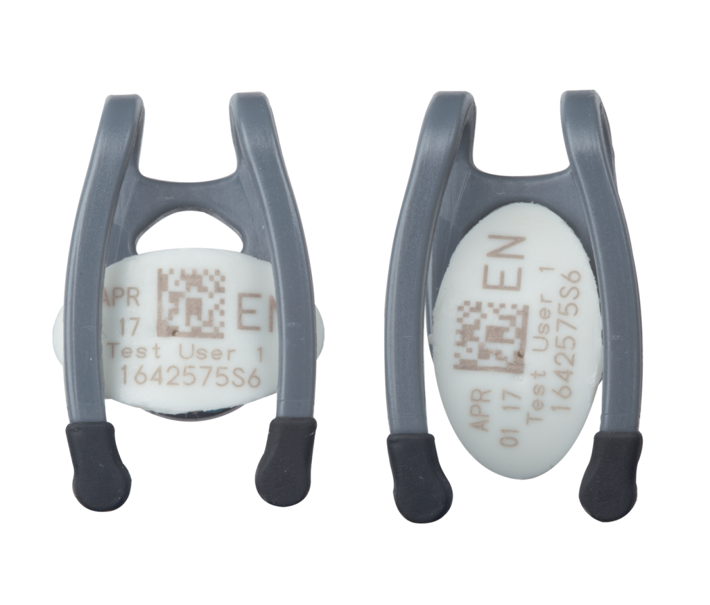 VISION dosimeter with rotating cap