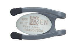 Vision lens of eye dosimeter